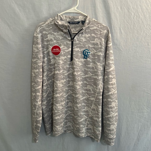 Men's athletic quarter zip - Picture 1 of 3